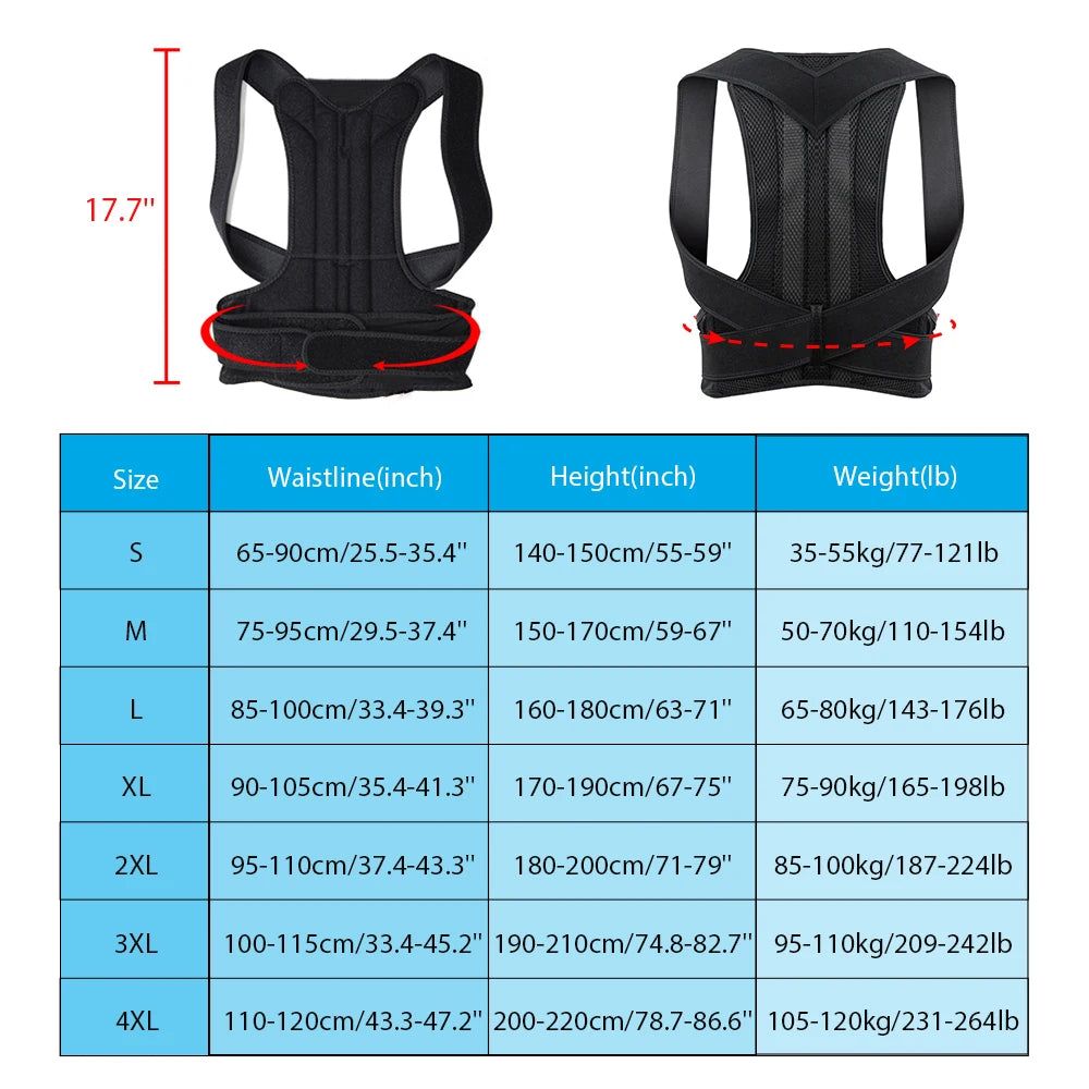 BackFlex Pro Posture Corrector Brace
