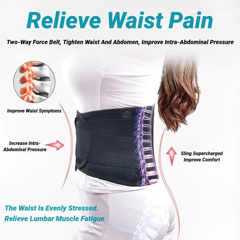 BackFlex Pro Breathable Lumbar Belt